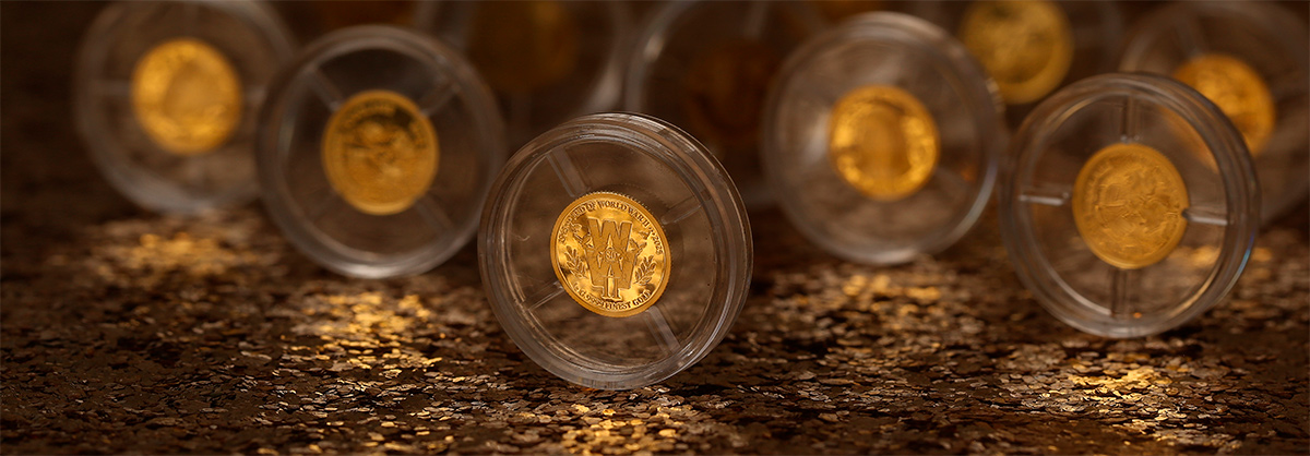 Ontdek de Kleinste Gouden Munten-collectie